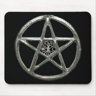 Pentacle Tree Of Life Mouse Pad