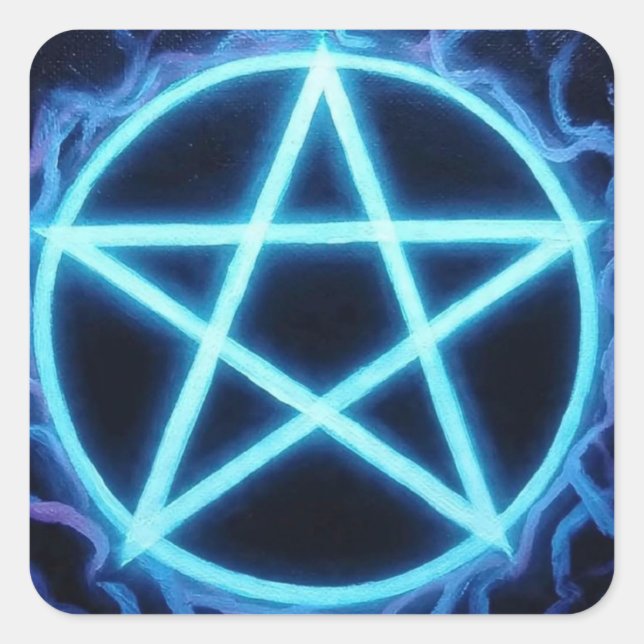 Pentacles4Pagans Square Sticker (Front)