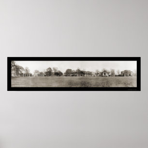 Pentagon Barracks LSU Photo 1909 Poster