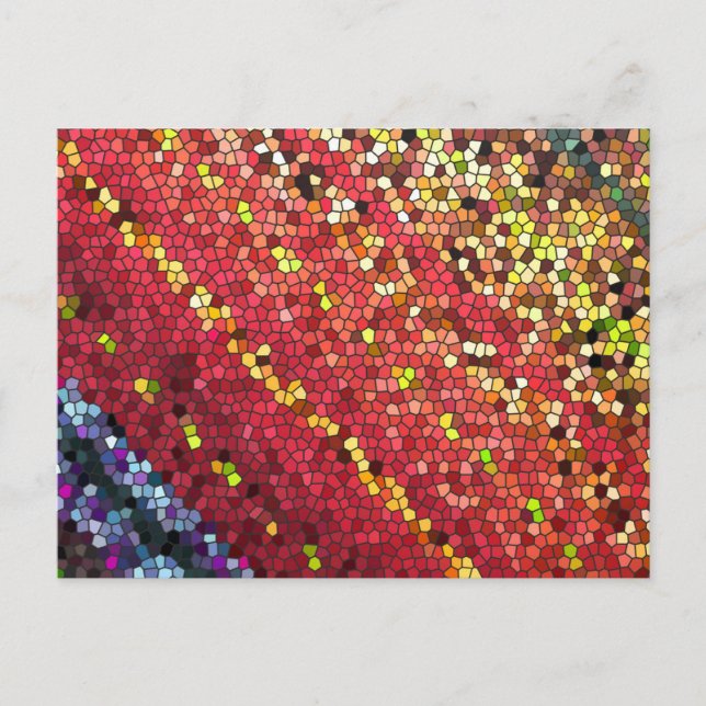 Pentagon Mosaic Postcard (Front)