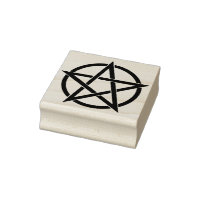 pentagram art stamp