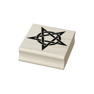pentagram art stamp