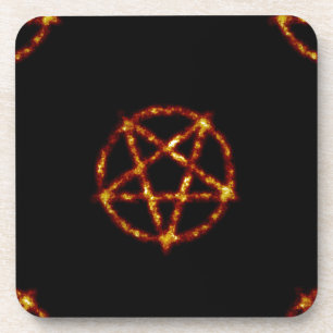 pentagram coaster