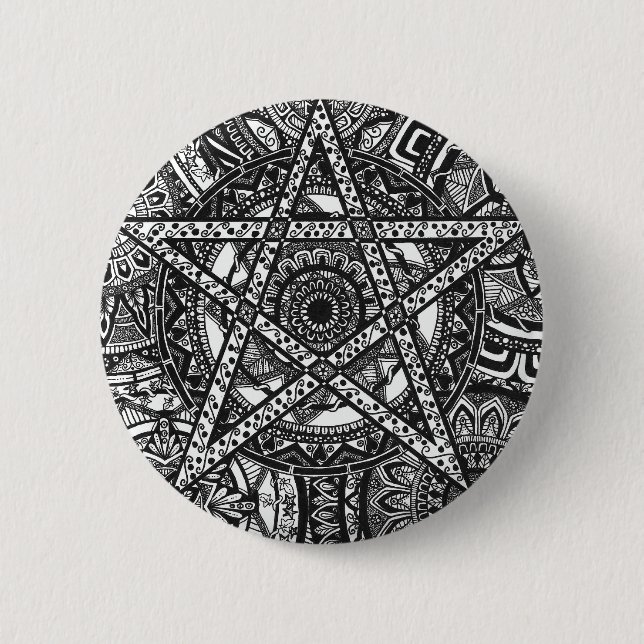 Pentagram Mandala badge (Front)