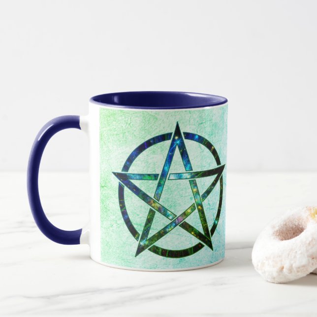Pentagram  mug (With Donut)