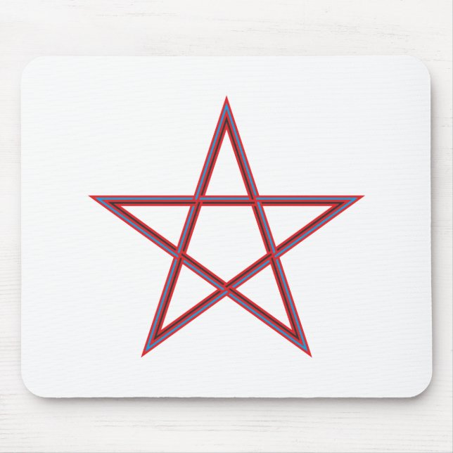pentagram pentagram mouse pad (Front)