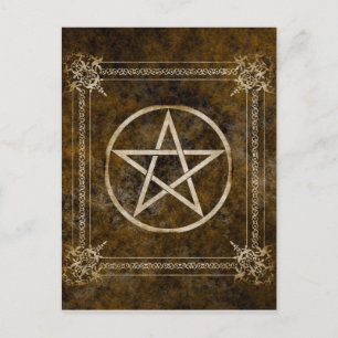 Pentagram Postcard