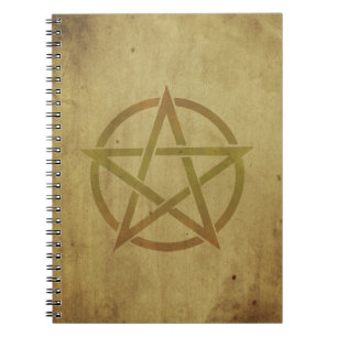 Pentagram Textured Notebook