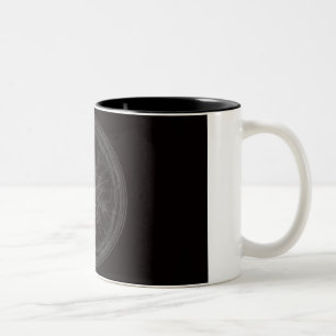 Pentagram Two-Tone Coffee Mug