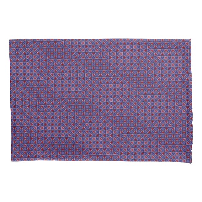 Pentas On Purple Pillowcase (Front)
