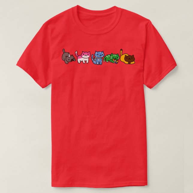 pentatonix cats  T-Shirt (Design Front)
