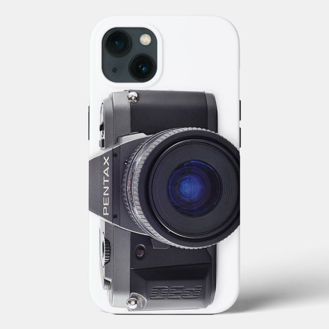 Pentax P30T Vintage Camera Case-Mate iPhone Case (Back)