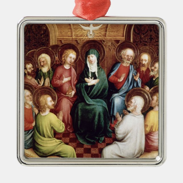Pentecost, 1450 metal ornament (Front)