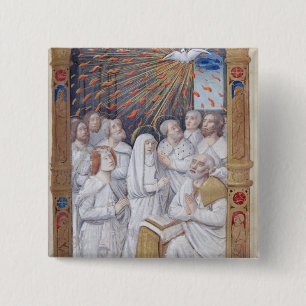 Pentecost 15 Cm Square Badge