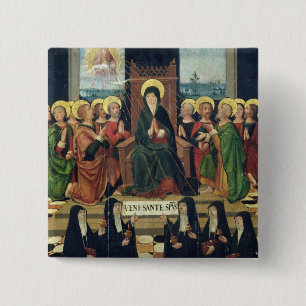 Pentecost 15 Cm Square Badge