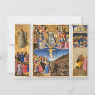 Pentecost by Fra Angelico Postcard