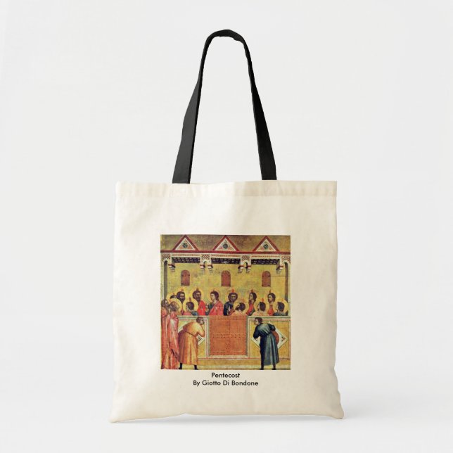 Pentecost By Giotto Di Bondone Tote Bag (Front)