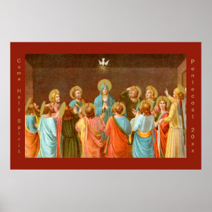 Pentecost:  Descent of the Holy Spirit (SB 01) Poster