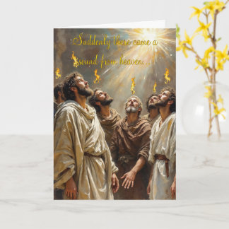 Pentecost Greeting Card