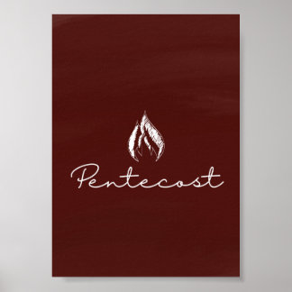 Pentecost Liturgical Card Print