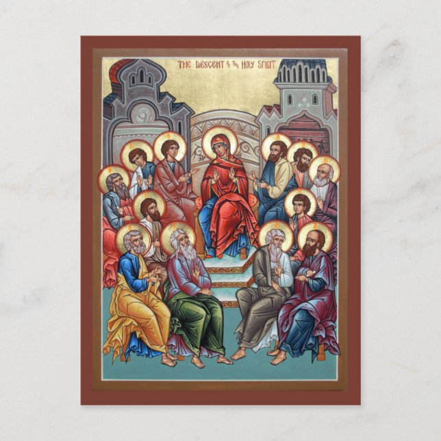 Pentecost Prayer Card (Front)
