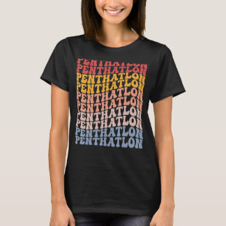 Penthatlon Groovy Retro Sports T-Shirt