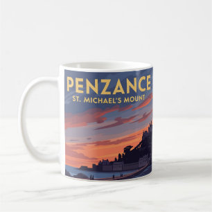 Penzance St Michael’s Mount England Travel Coffee Mug