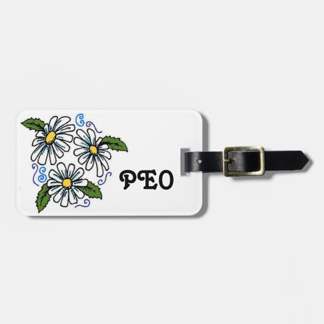 PEO Luggage Tag (Front Horizontal)