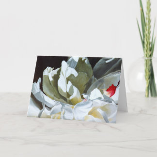 Peoni Greeting Card