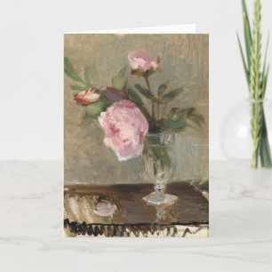 Peonies Berthe Morisot Card