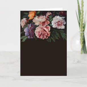Peonies by Anselm Feuerbach Greeting Card 1