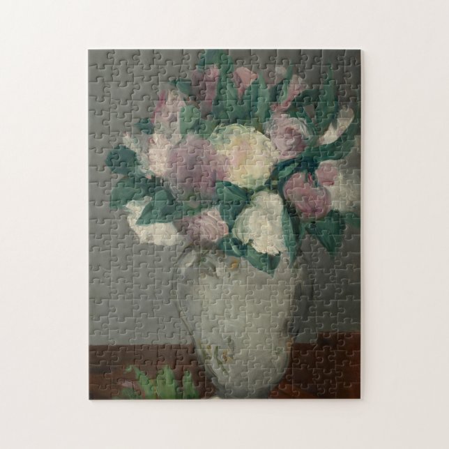 Peonies - Édouard Manet Jigsaw Puzzle (Vertical)