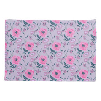 Peonies Field Pattern Pillowcase