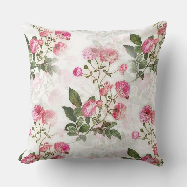 Peonies,floral,pattern,beautiful,modern,trendy, Cushion (Front)