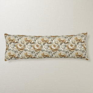 Peonies Flower Room Decor Hawaiian Bed Body Cushion