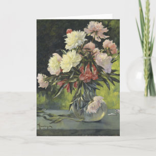 Peonies   Gunnar Gunnarsson Wennerberg Card