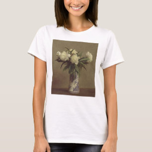 Peonies in a Blue and White Vase T-Shirt