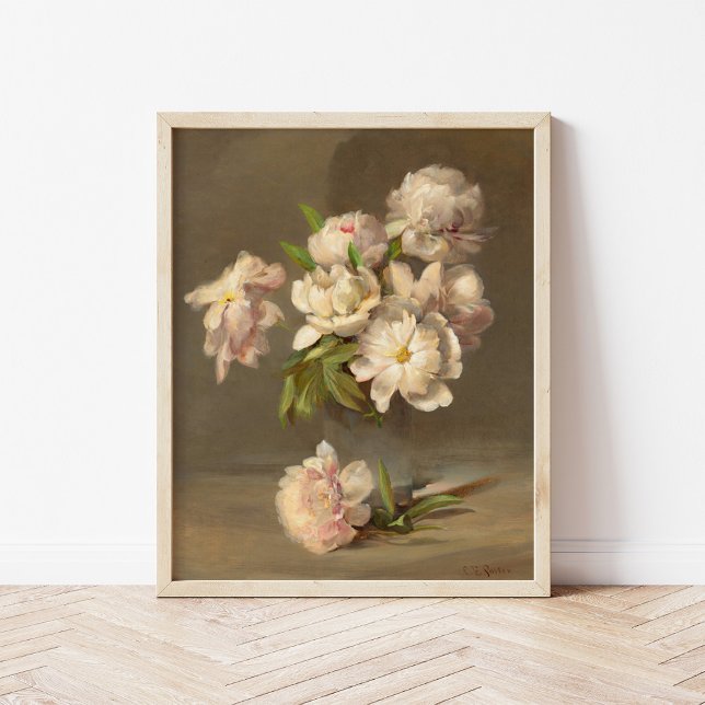 Peonies in a Vase | Charles Ethan Porter Poster (Creator Uploaded)