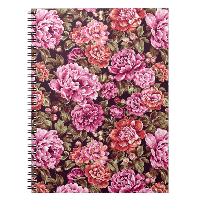 Peonies in Bloom Notebook (Front)