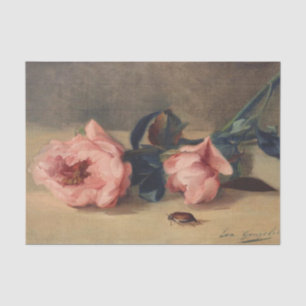 Peonies & June Bug by Eva Gonzales Tissue Paper