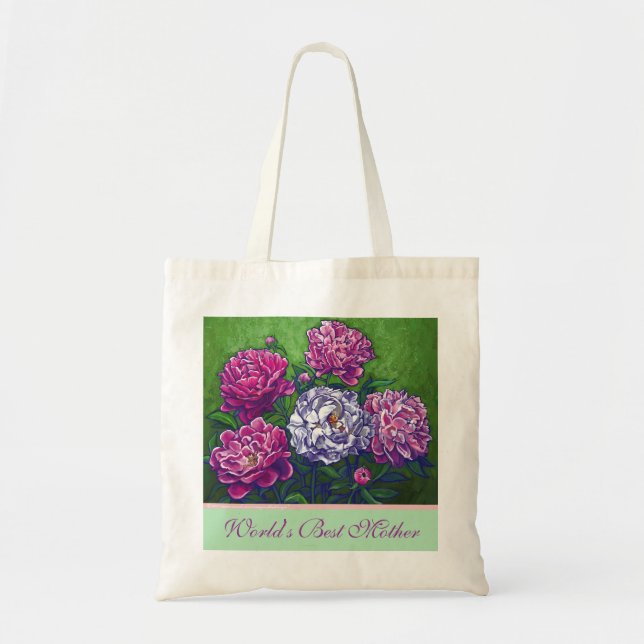 Peonies Mother's Day Bag (Front)