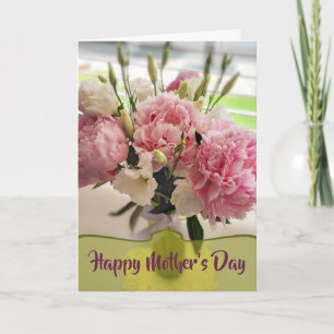 Peonies Mother's Day Floral Card