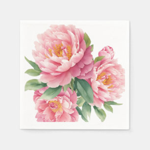 Peonies Napkin