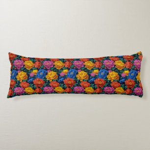 Peonies Nature Home Styling Western Nexk Body Cushion