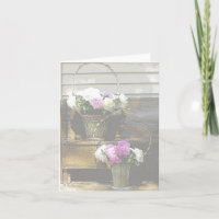 Peonies Note Cards