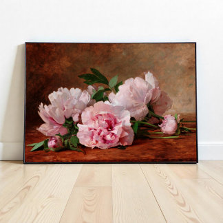 Peonies photo print