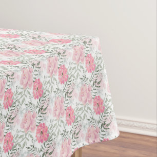 Peonies pink rose flowers flower garden bouquet tablecloth