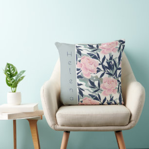Peonies pink rose flowers flower garden bouquet th cushion
