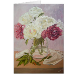 Peonies - Postcard