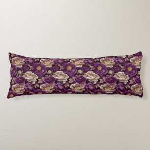 Peonies Print Housewarming Modern Floor Body Cushion